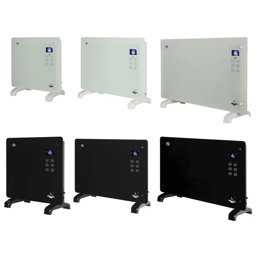 "Glaskonvektor, schwarz, 1000 W image"