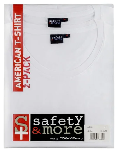 "Shirt im Doppelpack, weiss, Gr. XXL image"