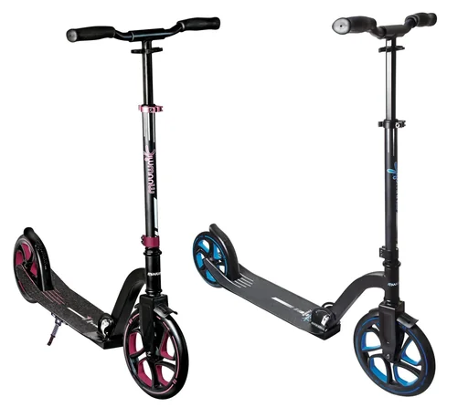 "Aluminium Scooter Pro   Tretroller, 250/215 mm, ABEC 7, GS-geprüft, höhenverstellbar, rot image"