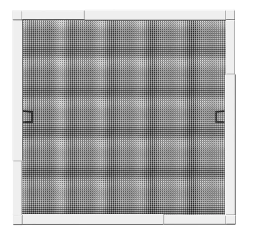 "Fliegengitterfenster TELESCOPE, Farbe weiß image"