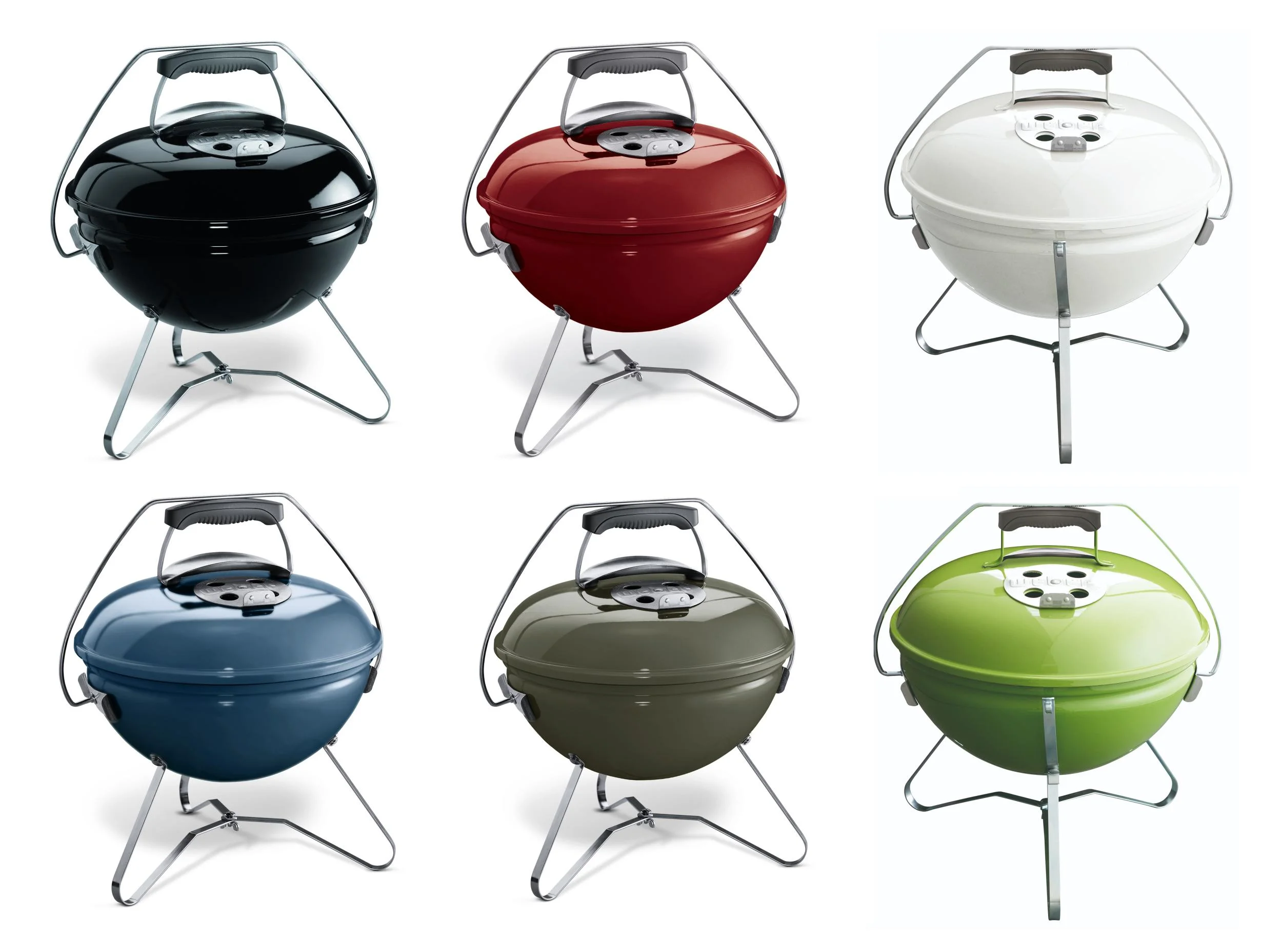 Holzkohlegrill Smokey Joe Premium, 37 cm, Ivory