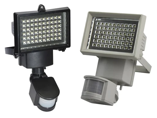 "Solar Wandleuchte in schwarz mit separatem Solarpanel image"