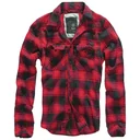 Karohemd rot/schwarz, Gr.4XL