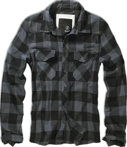 "Karohemd schwarz/grau, Gr.3XL image"
