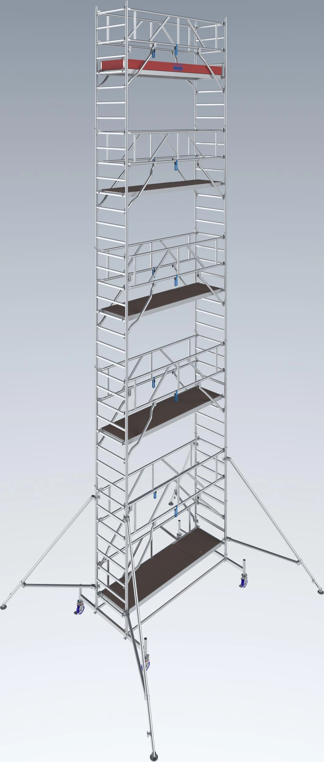 STABILO Fahrgerüst Serie 10, Feldlänge 2,50 m, Arbeitshöhe ca. 11,40 m
