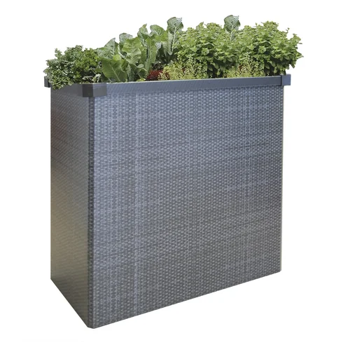 "Falthochbeet "Easy Garden" Rattan grau image"