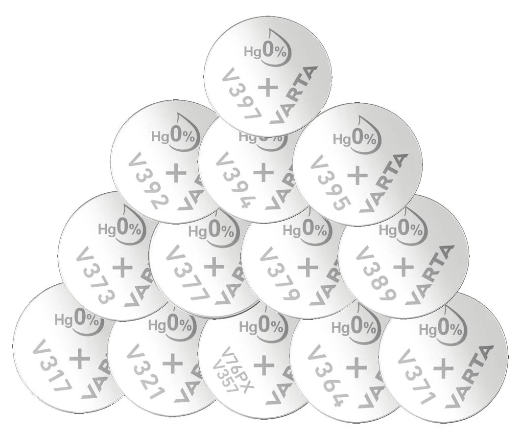 Silberoxid Knopfzelle V357 / SR44, 1,55 Volt - 1 Stück