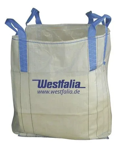 "4 x Big Bag ohne Schürze mit geschlossenem Boden, 1,5T, 90x90x90cm image"