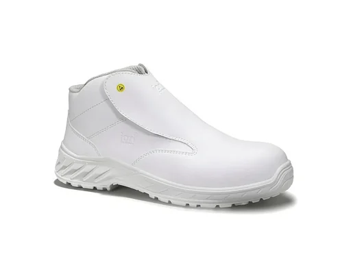 "Sicherheitsstiefel jo_CLEAN Slipper white Mid ESD S3 Gr. 38 image"