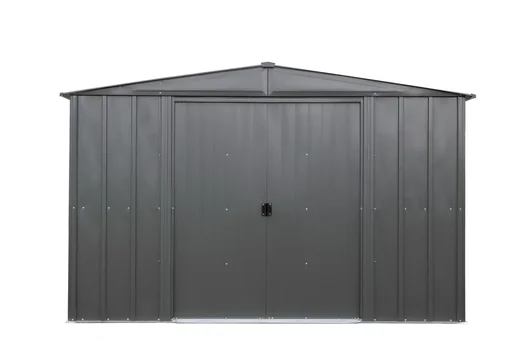 "Metallgerätehaus, grau, 313x370x198 cm image"