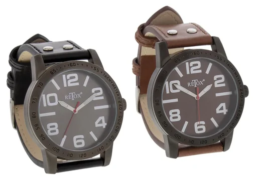 "Herren Armbanduhr Elegance - Braun image"