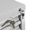 Schubladenschrank / Werkzeugschrank mammut, 6 Schubladen, RAL 7035