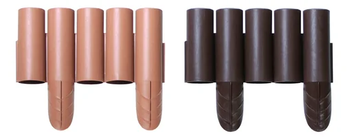 "Beeteinfassung PALISADE, braun - 8 Stück - 2,4 m image"