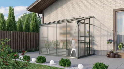 "Gewächshaus Osiris 7800 ESG/HKP, Farbe alu image"