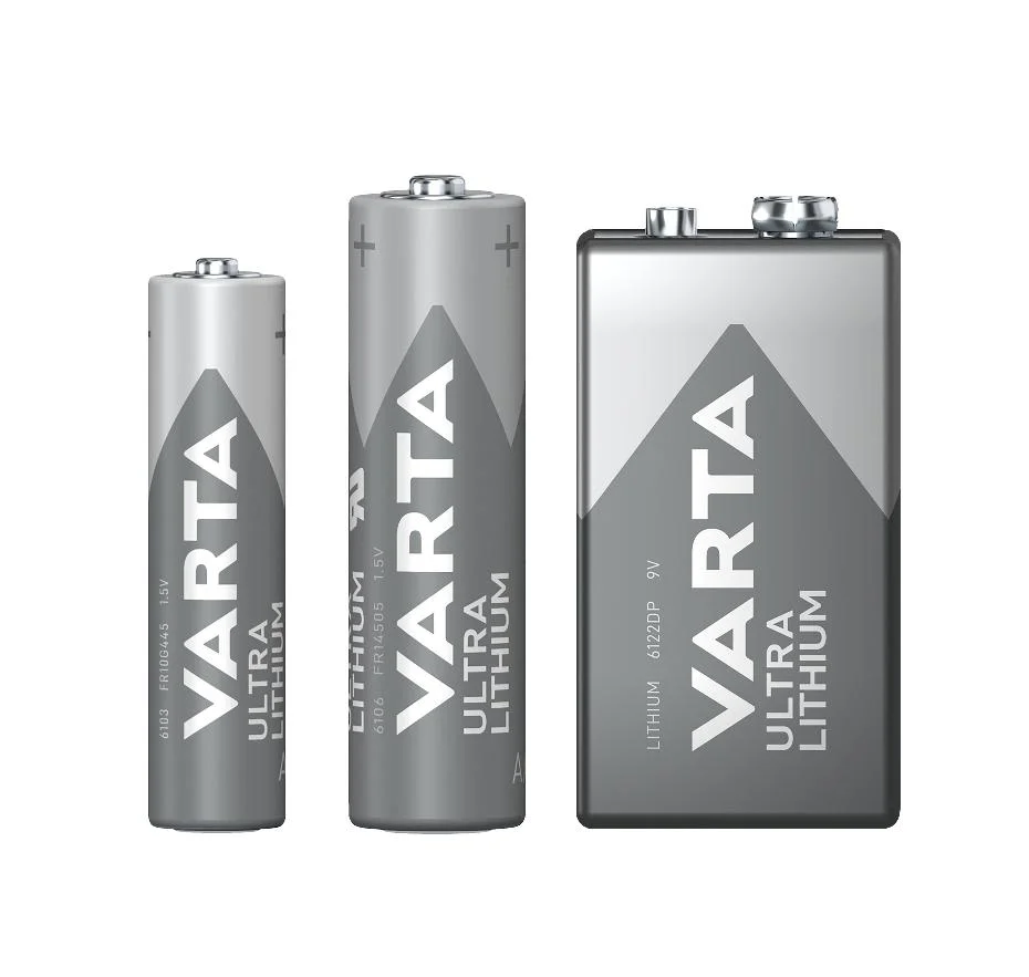 Ultra Lithium 9V Block Batterie - 1 Stück