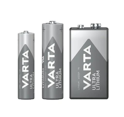 "Ultra Lithium 9V Block Batterie - 1 Stück image"