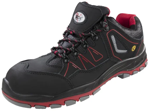 "S3 Sicherheitsschuh, Farbe schwarz/rot, Gr.41 image"