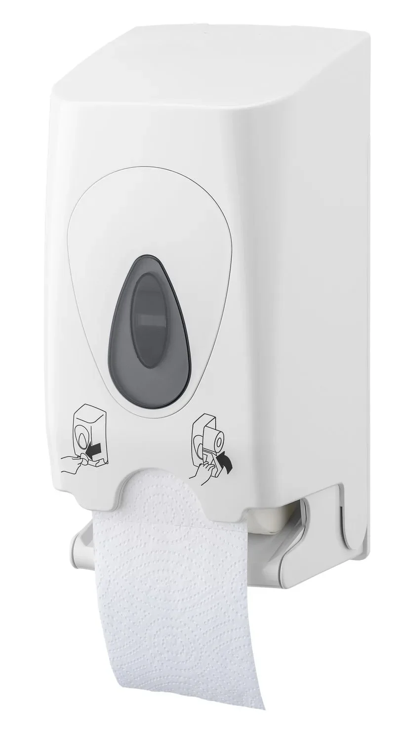 "Toilettenpapierhalter, Klopapierhalter, Toilettenpapierspender - PQDuo, für 2 Rollen, Kunststoff image"