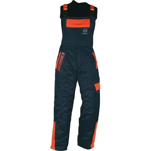"Schnittschutz Latzhose, schwarz, Gr. 60 image"