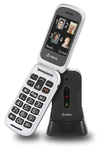 "Großtasten Klapphandy, schwarz image"