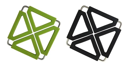 "Multi-Untersetzer aus Silikon, grün image"