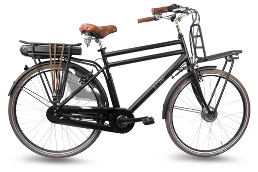 "Herren City E-Bike, 28 Zoll, Rahmenhöhe 50 cm, 7-Gang Nabenschaltung, 3 Gent schwarz, 15,6Ah image"