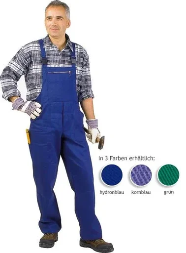 "Latzhose, hydronblau, Gr.46 image"