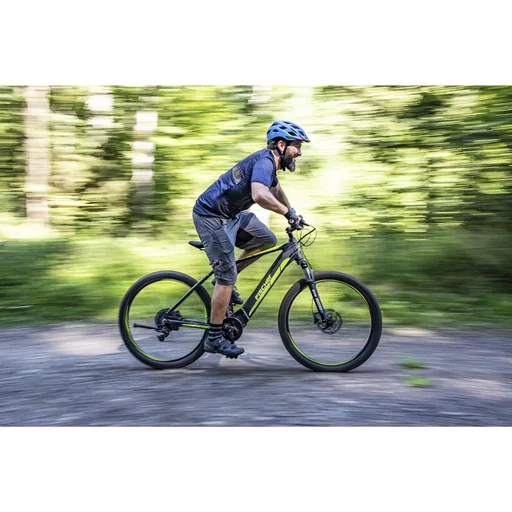 "Unisex E-Bike MTB, 29 Zoll, Rahmengröße 46cm, 10-Gang Kettenschaltung, schiefergrau matt, MONTIS 5.0i image"