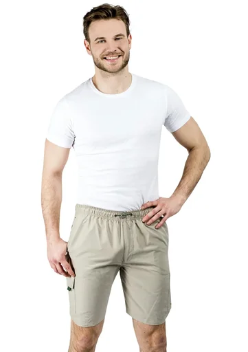 "Cargoshort mit Gummizug, Farbe sand, Gr.L image"