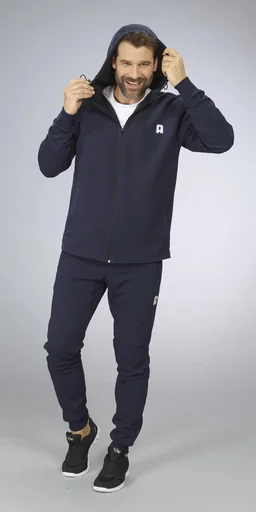 "Jacke mit Kapuze, Farbe marine, Gr.3XL image"