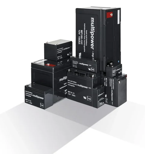 "Blei Vlies Akku 12V, 18,0Ah, M5 Gewinde, VdS image"