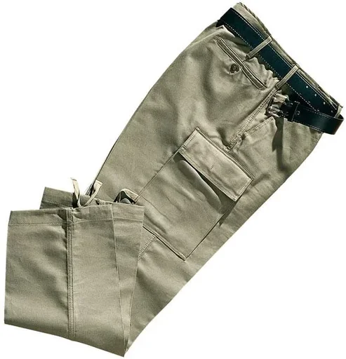 "Bundeswehr Moleskin Arbeitshose, Farbe oliv. Gr. 52 image"