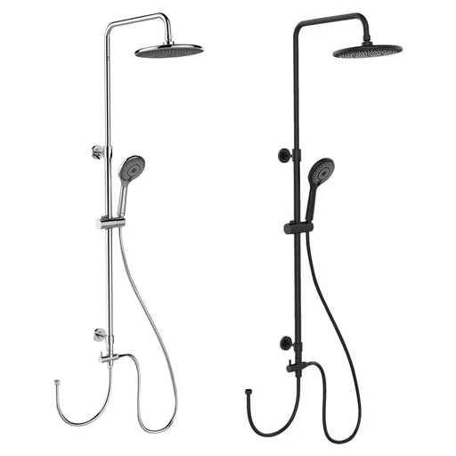 "Wasserspar-Duschsystem Watersaving Schwarz image"