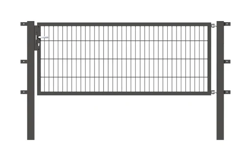 "Einzeltor Flexo mit Zubehör, anthrazit/ Breite 200 cm, Höhe 80 cm image"