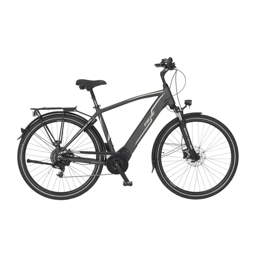 "Herren E-Bike Trekking, 28 Zoll, Rahmengröße 50 cm,10-Gang Kettenschaltung, schiefergrau matt, VIATOR 5.0i image"