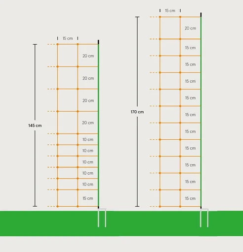 "Mustang 145 cm mit Doppelspitze, 50 m image"