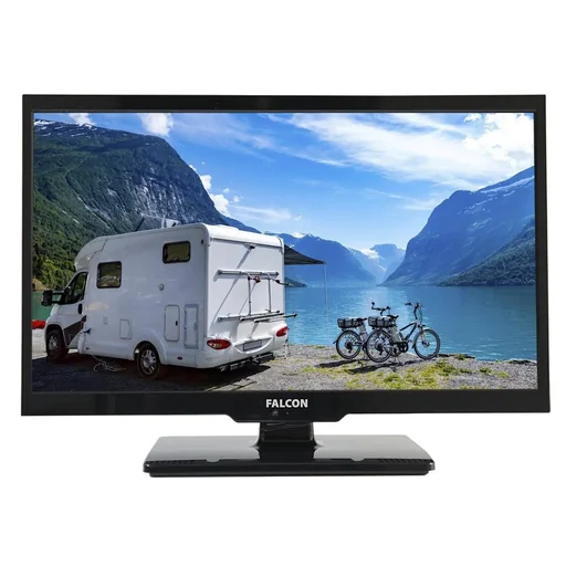 "24 Zoll LED TV mit DVD Player, 12/24 und 230 Volt image"