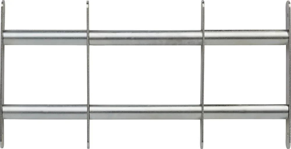 Fenstergitter 5300 individuell einstellbar, 500 - 650 x 300 mm mit 2 Querstreben