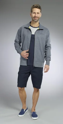 "Sweatjacke, Farbe marine, Gr.M image"