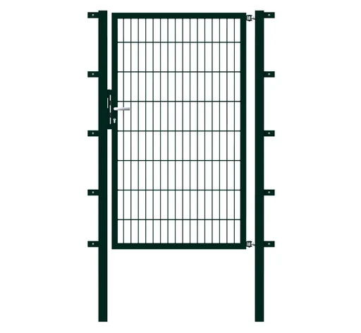 "Einzeltor Flexo mit Zubehör, grün/ Breite 100 cm, Höhe 120 cm image"