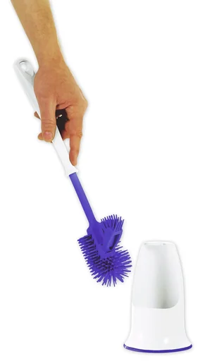 "Silikon WC-Bürste, Schwarz image"