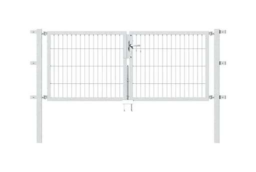 "Doppeltor Flexo mit Zubehör, feuerverzinkt, Breite 200 cm, Höhe 100 cm PF 60x60 cm image"