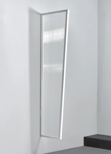 "Seitenblende für B1 PC Klar, 2000 x 600 x 450 mm, Farbe weiß image"