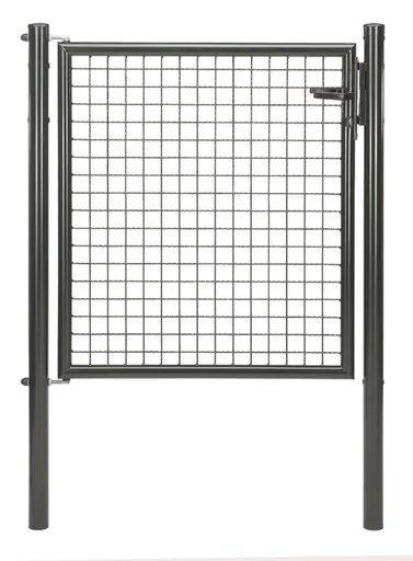 "Wellengitter-Einzeltor , anthrazit-metallic, Breite 125 cm, Höhe 150 cm image"