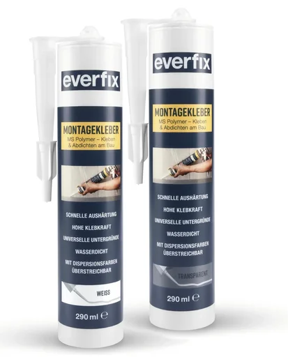 "Montagekleber, transparent, 290 ml image"