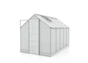 Gewächshaus Apollo 6200 HKP 4 mm, Farbe alu