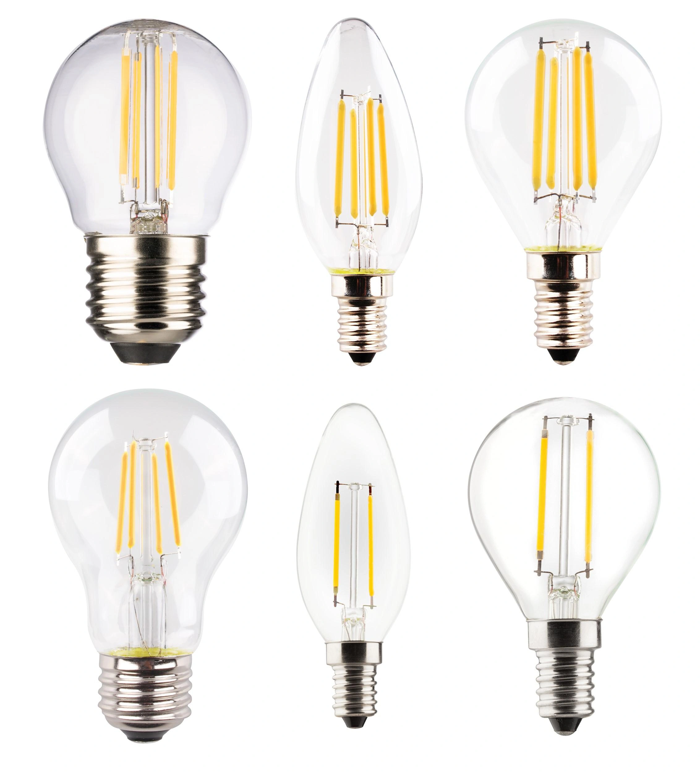 Retro LED Lampe mit 8 Watt (75W), E27, warmweiß