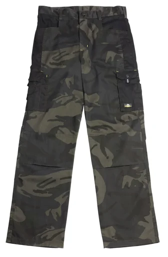 "Bundhose mit Cargotasche und Hammerschlaufe, Farbe oliv camouflage, Gr.58 image"