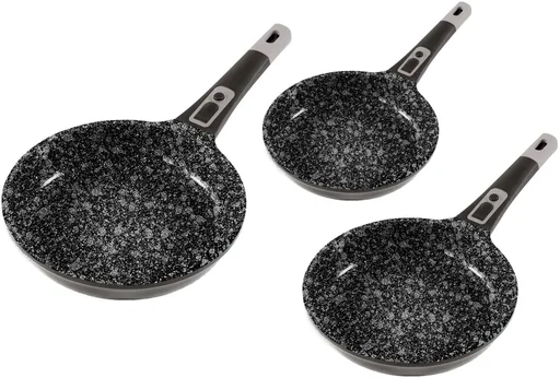 "Aluguss-Bratpfanne MOONSCAPE Ø 24 cm mit Klick-Griff image"