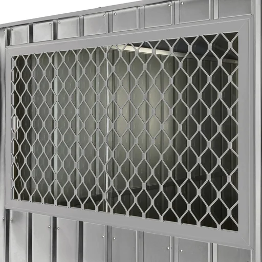 "Seitenfenster 75x124 cm, silber metallic, für Skillion, Lean To, Dream image"